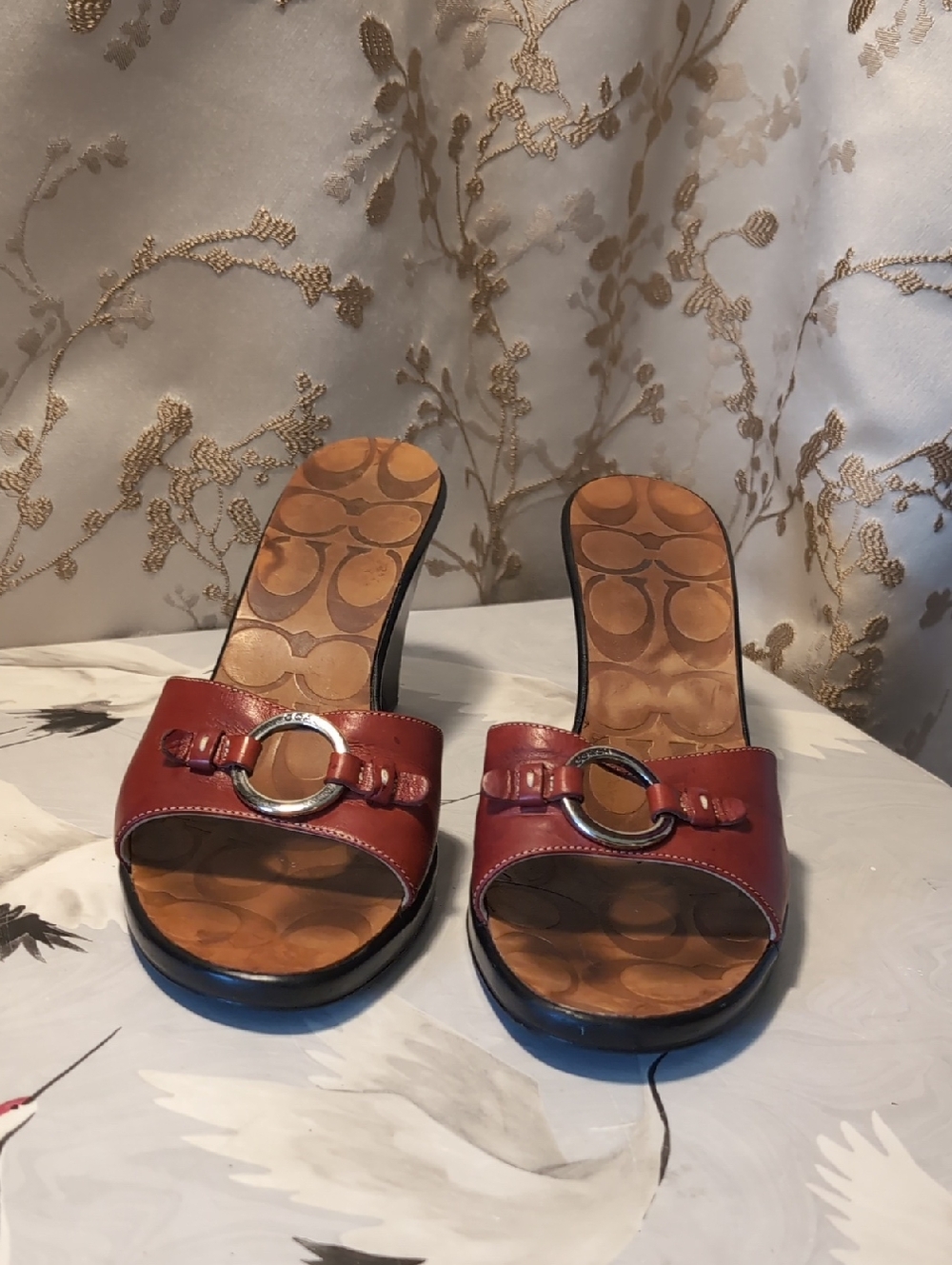Vintage Coach Wedge Size 7.5